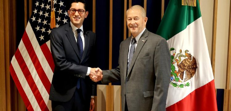 México y EU mantienen encuentro bilateral y anuncian una "nueva era" en materia de seguridad