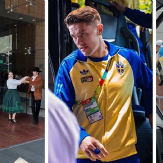 Suecia tiene una cálida recepción en Monterrey con dulces, bailes y sombreros típicos regios