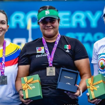Andrea Becerra, oro en Copa del Mundo de tiro con arco, donde México logra 5 medallas
