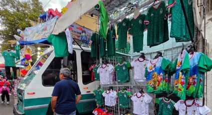 Playeras pirata del Mundial inundan el mercado mexicano
