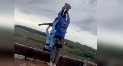 Muere joven de 21 años tras ser lanzada al vacío sin equipo de seguridad durante salto de puentismo en Brasil