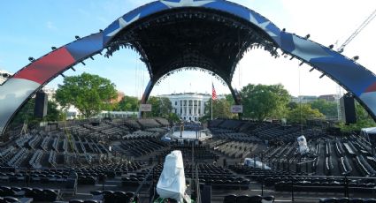 Instalan en jardín de la Casa Blanca arena para espectáculo de la UFC por el cumpleaños 80 de Trump