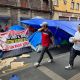 CNTE se moviliza al sur de la CDMX previo al segundo partido del Mundial en el Estadio Azteca