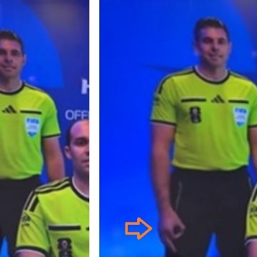 Árbitro australiano niega haber realizado seña racista durante el Mundial y la FIFA lo exonera