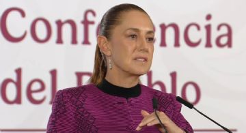 Sheinbaum pide indagar si los insultos de la prima de AMLO contra Trump son una falta administrativa