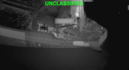 Fuerzas armadas de EU atacan con un misil a buque petrolero que se dirigía a Irán