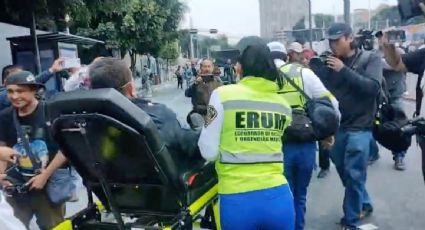 Se desmaya policía y otro resulta lesionado durante la irrupción de la CNTE en edificio de la SEP