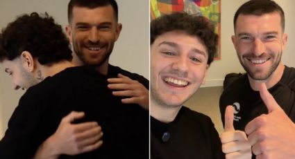 Tim Payne, futbolista más viral del Mundial, se encuentra con el influencer que logró que lo siguieran 4 millones en Instagram: “Aprecio lo que hiciste”