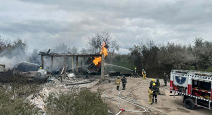 Suman al menos tres heridos por la explosión en un sitio de almacenamiento de pipa de gas en Puebla
