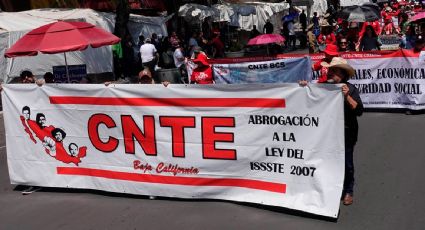 Protestas de la CNTE: ISSSTE propone crear una nueva “aseguradora pública” para finalizar el conflicto
