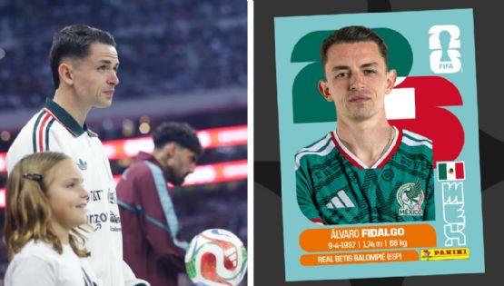 Panini tendrá actualización de estampas para el álbum del Mundial; Álvaro Fidalgo, jugador de la Selección Mexicana, está incluido