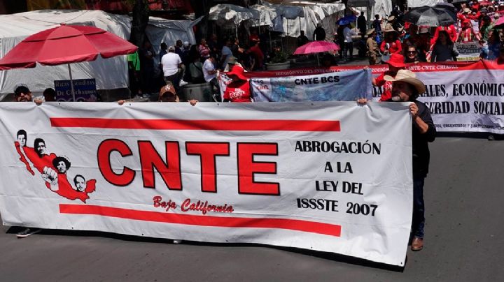 Protestas de la CNTE: ISSSTE propone crear una nueva “aseguradora pública” para finalizar el conflicto