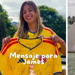 La hija del presidente de Colombia responde a la polémica y dice que James Rodríguez sí la saludó