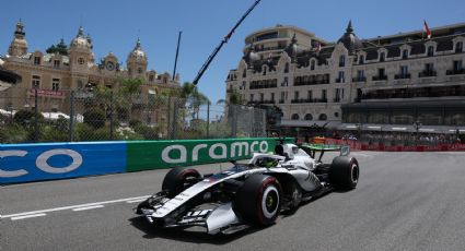 Checo Pérez, decimocuarto tras la primera práctica del Gran Premio de Mónaco que lideró Ferrari