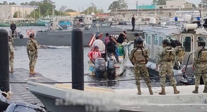 Aseguran embarcación con combustible y equipo para pesca submarina ilegal en Yucatán