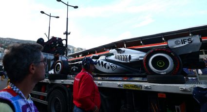 Checo Pérez sufre incendio de sus frenos y finaliza decimoctavo tras segunda práctica del GP de Mónaco