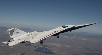 Avión experimental de la NASA rompe por primera vez la velocidad del sonido sin emitir el tradicional estruendo