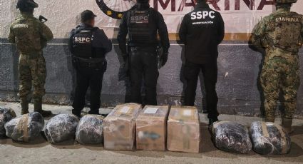 Decomisan en Baja California 150 kilos de metanfetamina con un valor de 38 mdp