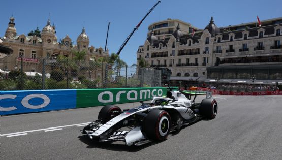 Checo Pérez, decimocuarto tras la primera práctica del Gran Premio de Mónaco que lideró Ferrari