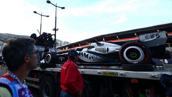 Checo Pérez sufre incendio de sus frenos y finaliza decimoctavo tras segunda práctica del GP de Mónaco