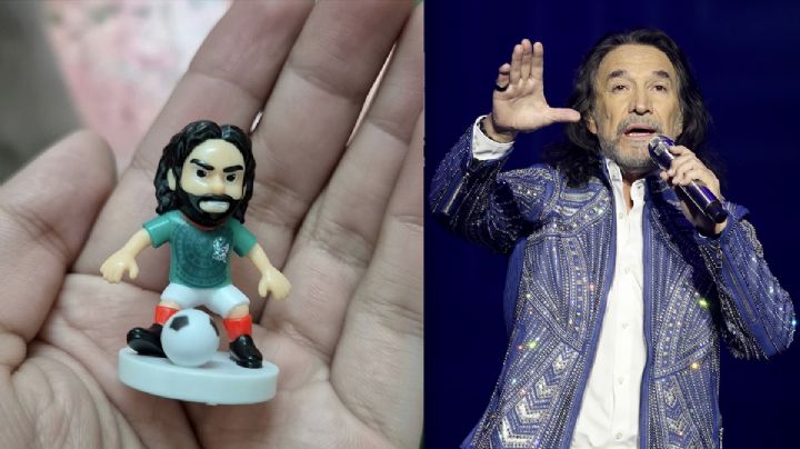 Marco Antonio Solís ‘El Buki’ reacciona con humor tras ser comparado con un muñequito del Mundial del ‘Chino’ Huerta