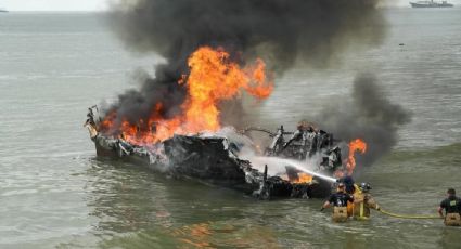 Gobierno de Ecuador niega indicios de ataque en el incendio de 35 embarcaciones en Manta