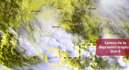 Se forma la depresión tropical "Dos-E" en el Pacífico; se intensificará a tormenta tropical en las próximas horas