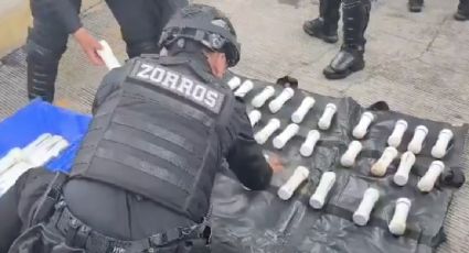 Seguridad de la CDMX decomisa 59 artefactos explosivos en autobuses en la México-Cuernavaca