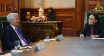 Sheinbaum se reúne con el director de JP Morgan para analizar la economía mexicana